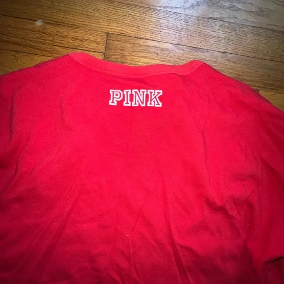 PINK Victoria Secret Cropped Sweatshirt - Picture 6 of 6
